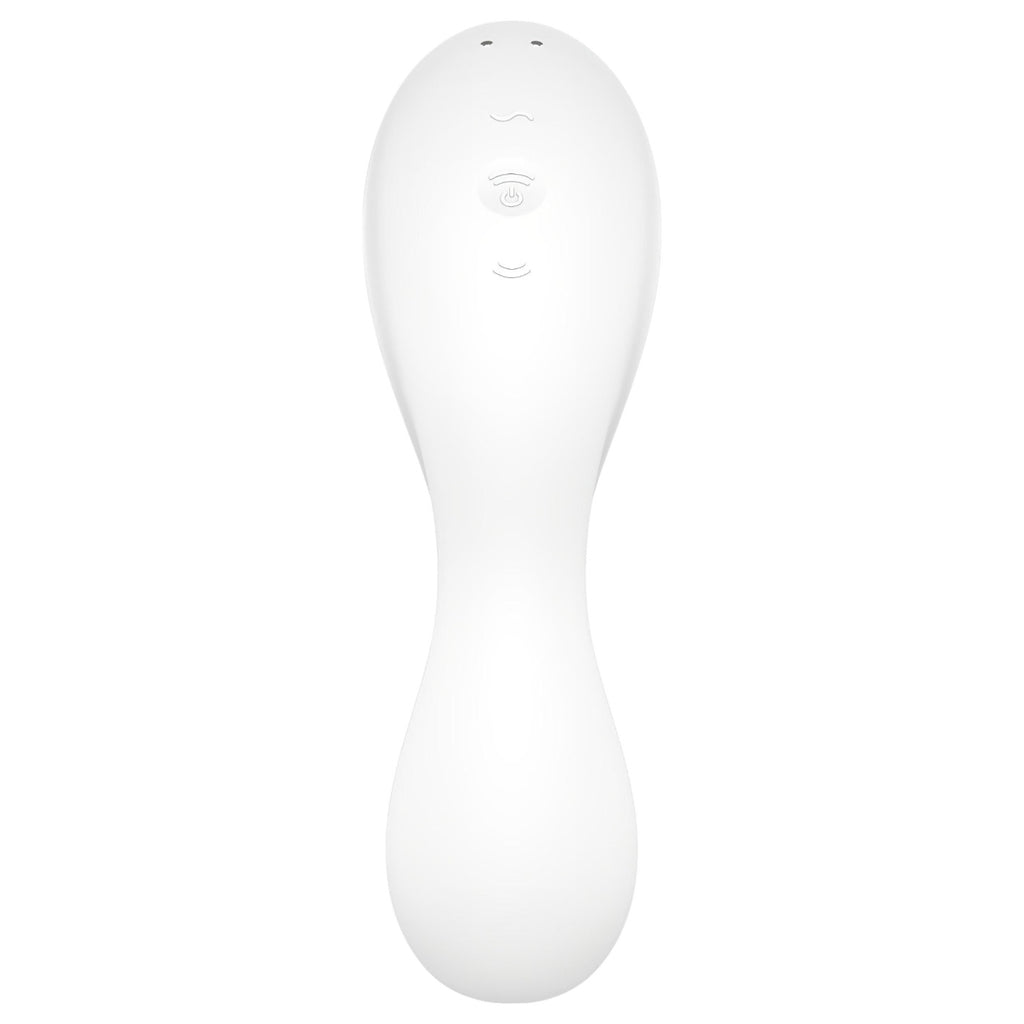 Stimulator intim Satisfyer Curvy Trinity 5+, alb — imagine de catalog 3