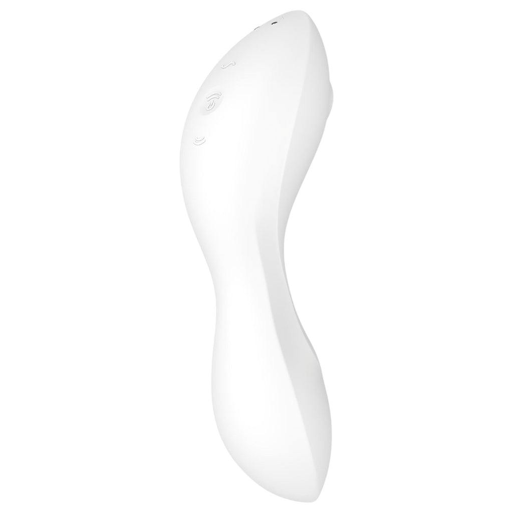 Stimulator intim Satisfyer Curvy Trinity 5+, alb — imagine de catalog 4