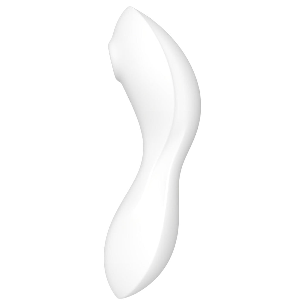 Stimulator intim Satisfyer Curvy Trinity 5+, alb — imagine de catalog 2