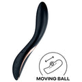 Vibrator Satisfyer Rrrolling, negru — imagine de catalog 1