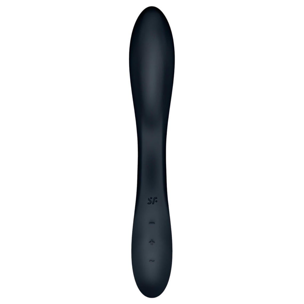 Vibrator Satisfyer Rrrolling, negru — imagine de catalog 5