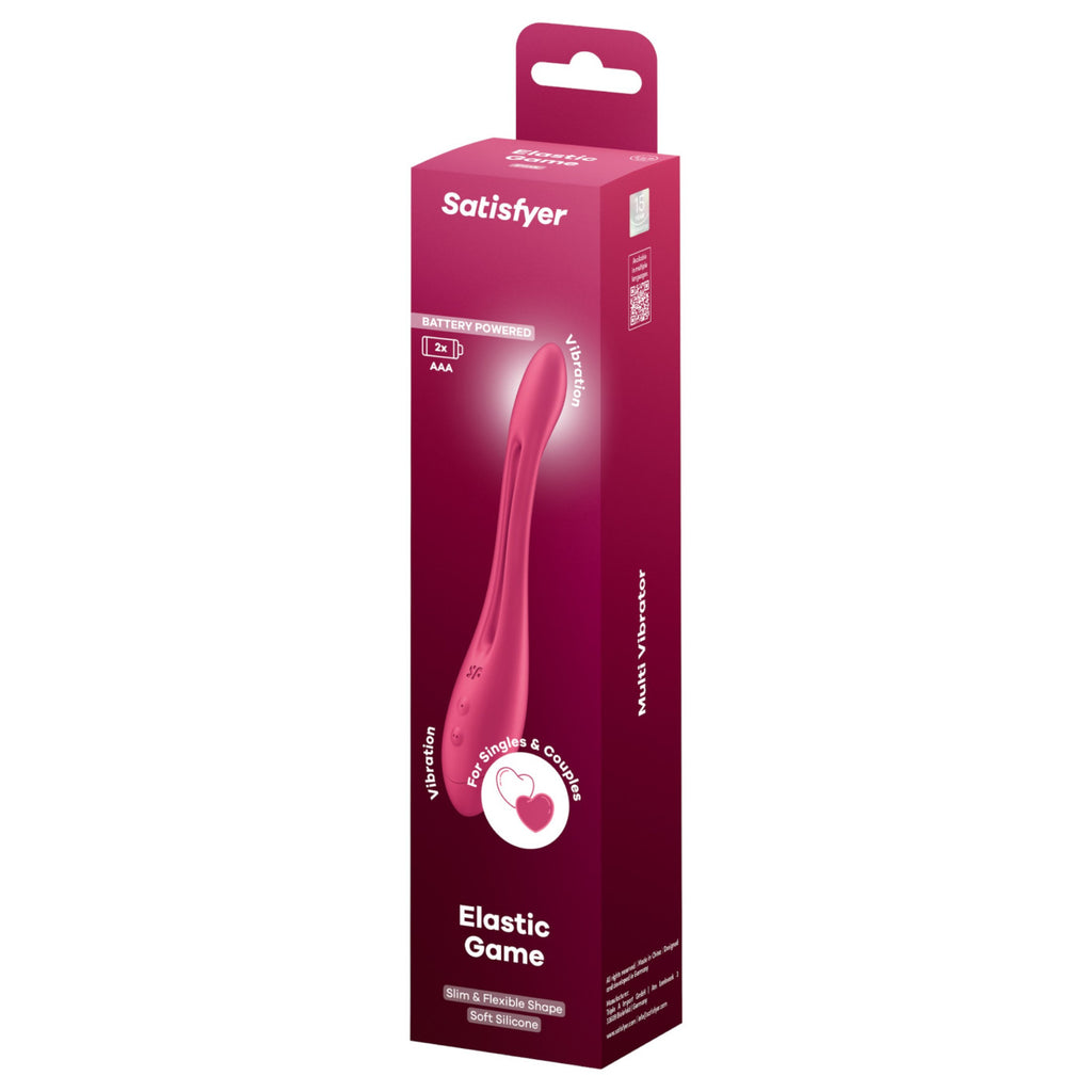 Vibrator flexibil Satisfyer Elastic Game, roz — imagine de catalog 2