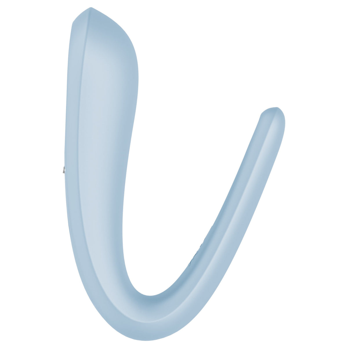 Vibrator pentru cuplu Satisfyer Double Classic, albastru — imagine de catalog 3