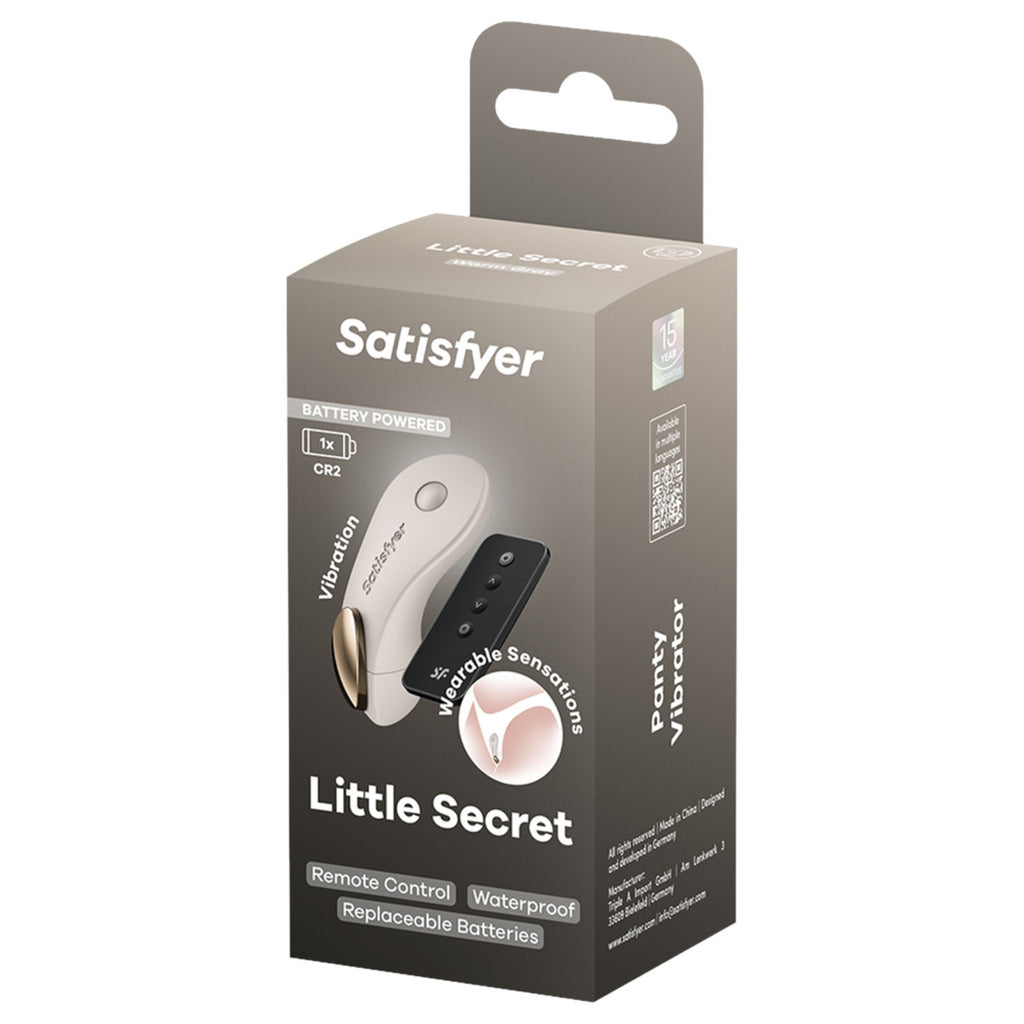 Vibrator discret Satisfyer Little Secret, alb — imagine de catalog 2