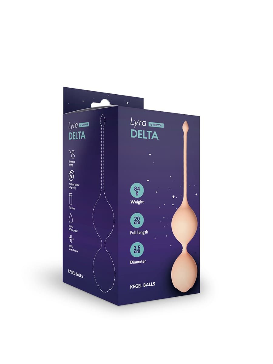 Bile kegel cu centru de greutate crem Delta