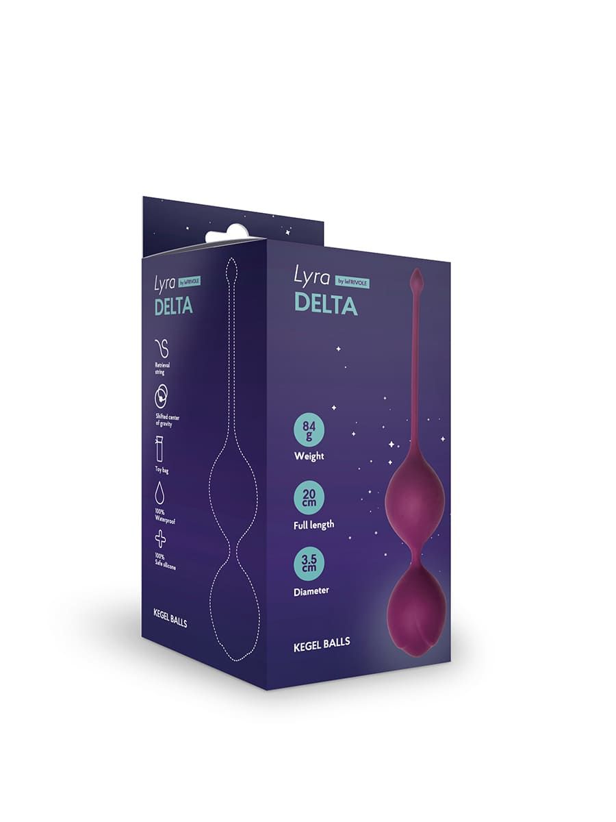Bile kegel cu centru de greutate mov Delta