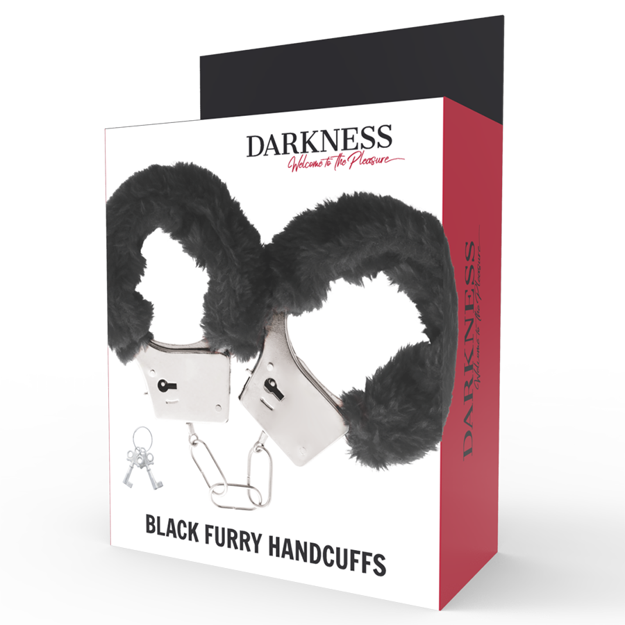 Catuse pufoase negre Darkness
