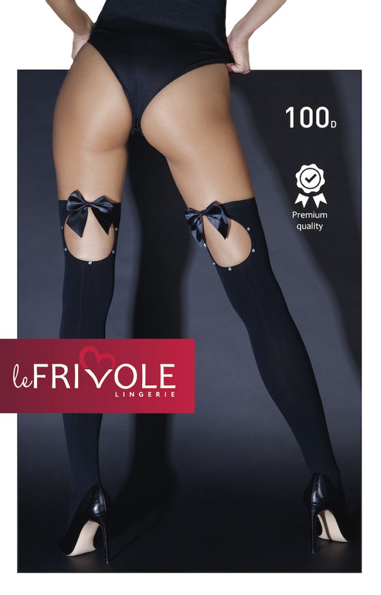 Ciorapi cu fundite Lefrivole - S-M