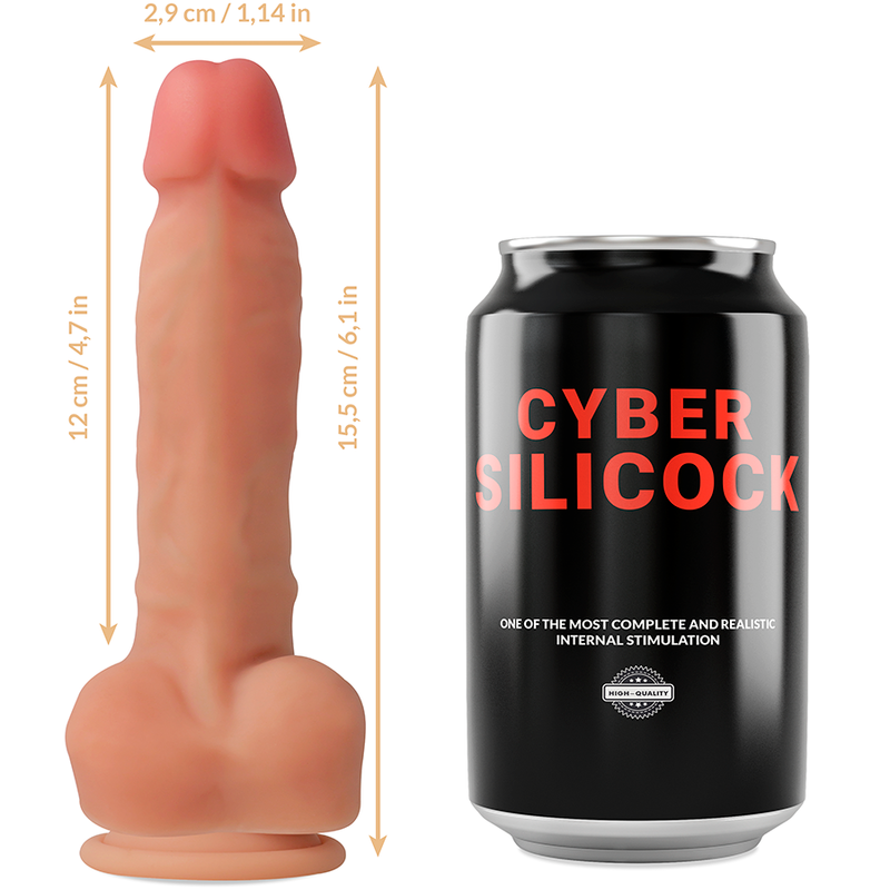 Dildo Cyber Silicock Ansel 15.5cm
