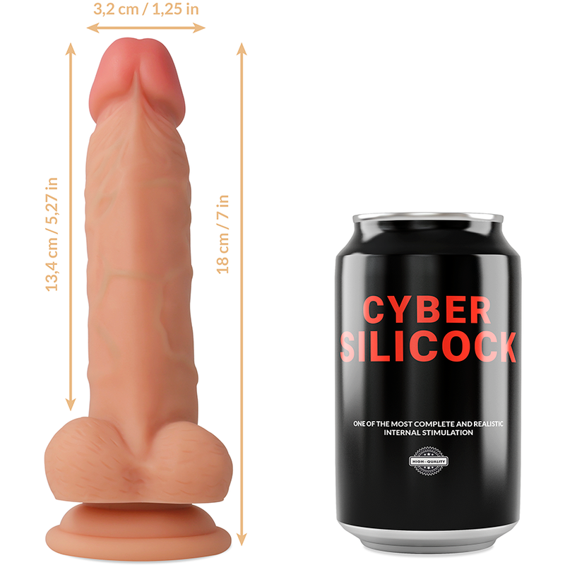 Dildo Cyber Silicock Jude 18cm