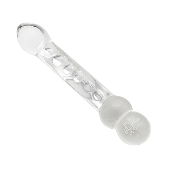 Dildo din sticla Fifty Shades of Grey