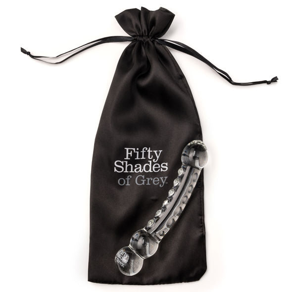 Dildo din sticla Fifty Shades of Grey