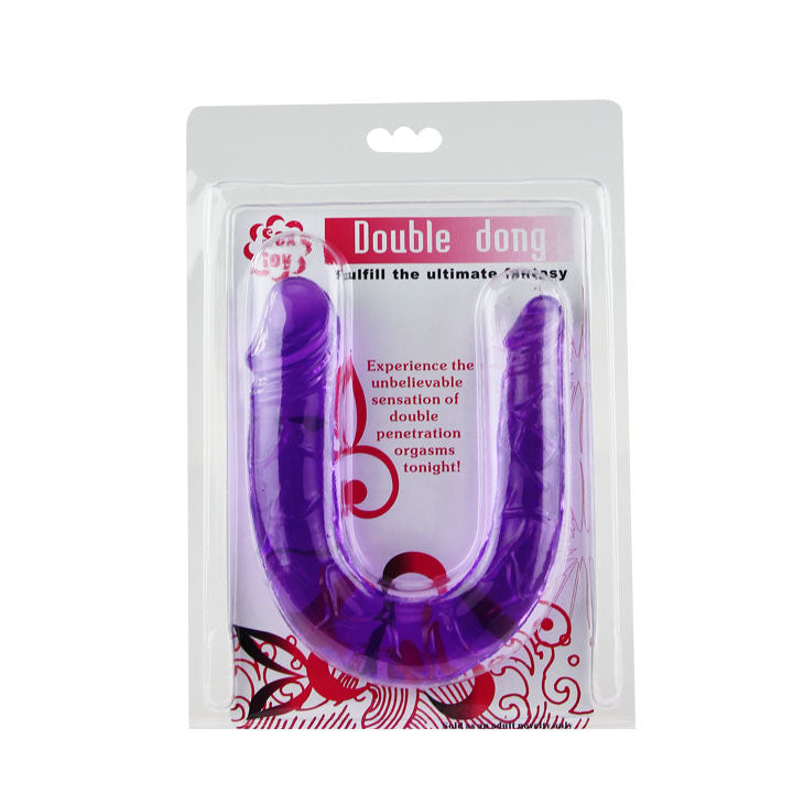 Dildo doua capete Mov