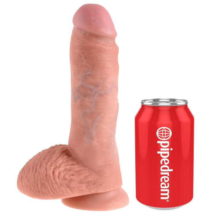 Dildo flesh realistic King Cock 20.3 cm
