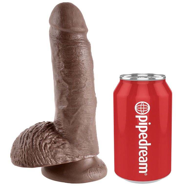 Dildo realistic King Cock 17.8 cm