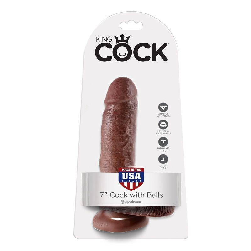 Dildo realistic King Cock 17.8 cm