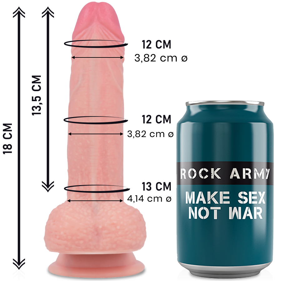 Dildo Rockarmy Mustang 18cm