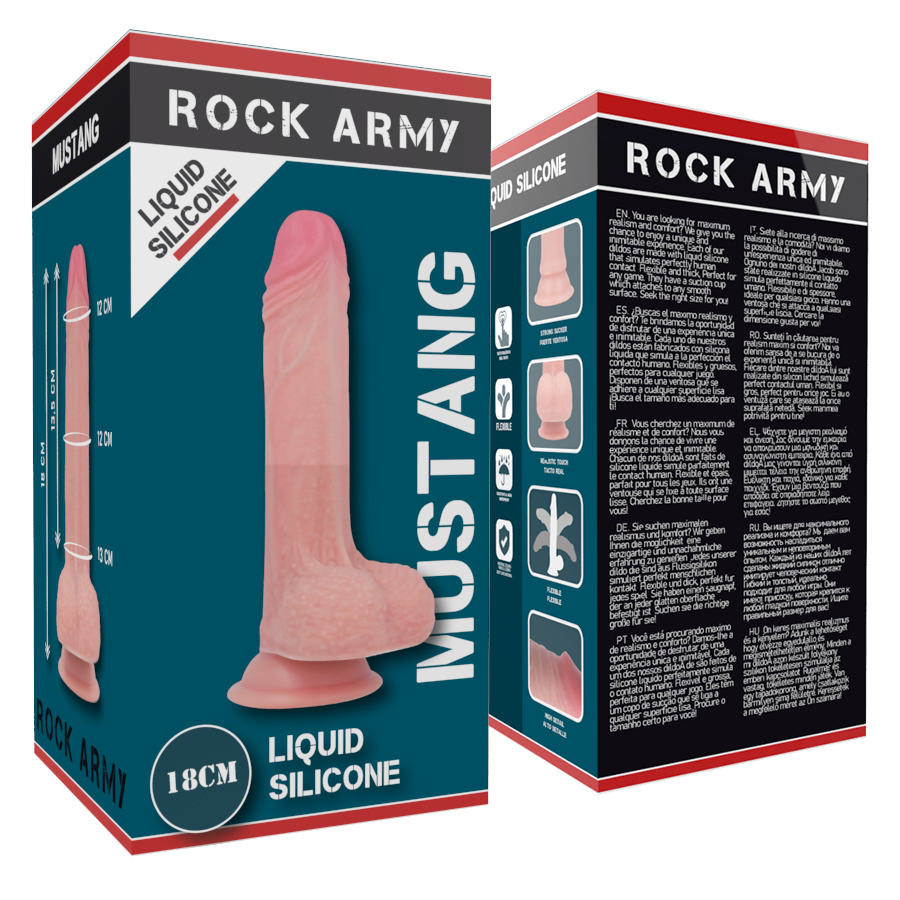 Dildo Rockarmy Mustang 18cm