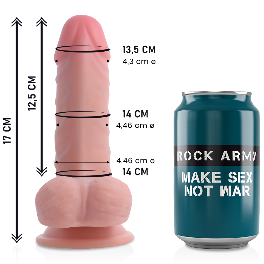 Dildo Rockarmy Panzer 17cm
