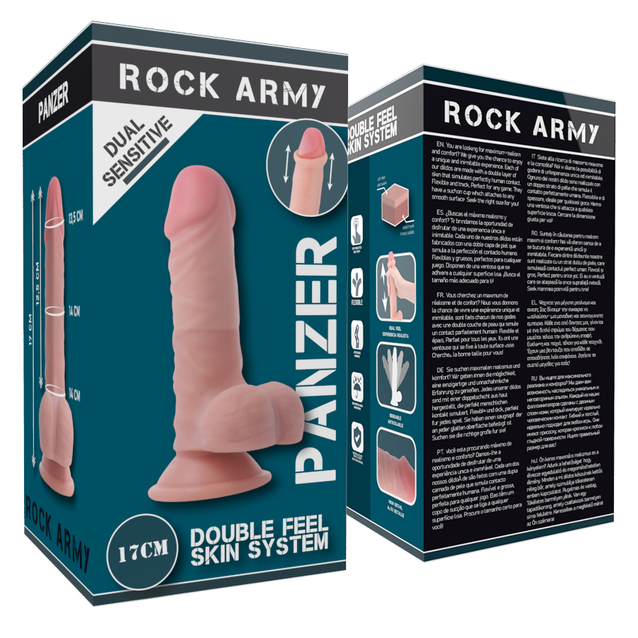 Dildo Rockarmy Panzer 17cm