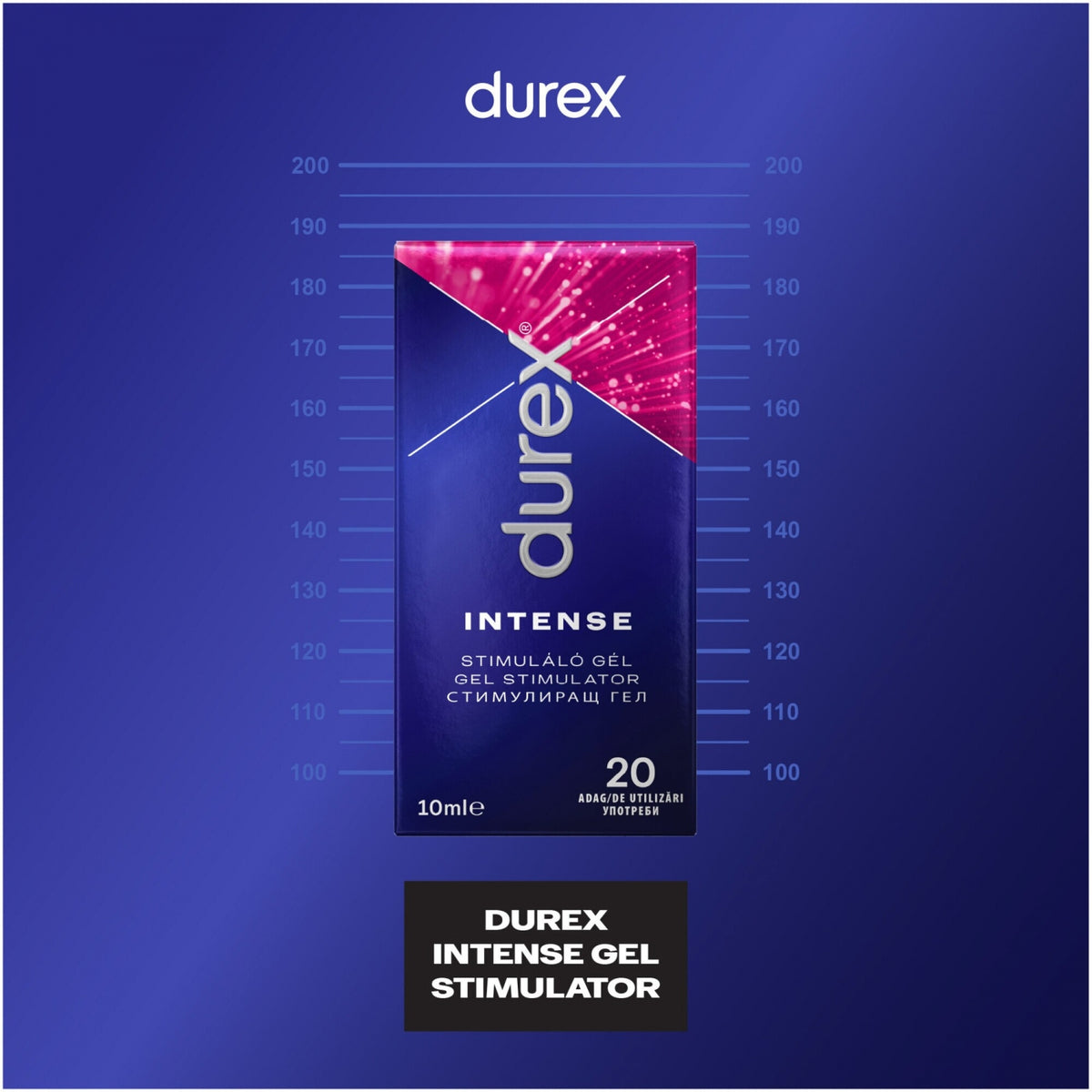 Gel lubrifiant Durex Intense Orgasmic 10 ml