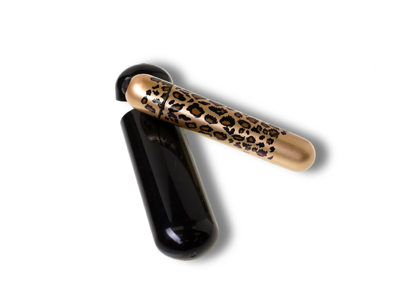 Glont B3 Onye imprimeu Leopard Gold
