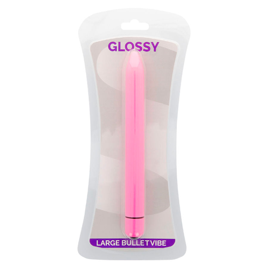 Glont vibrator Glossy Deep Rose
