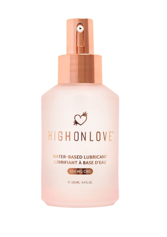 Lubrifiant pe baza de apa cu CBD HighOnLove natural 100 ml
