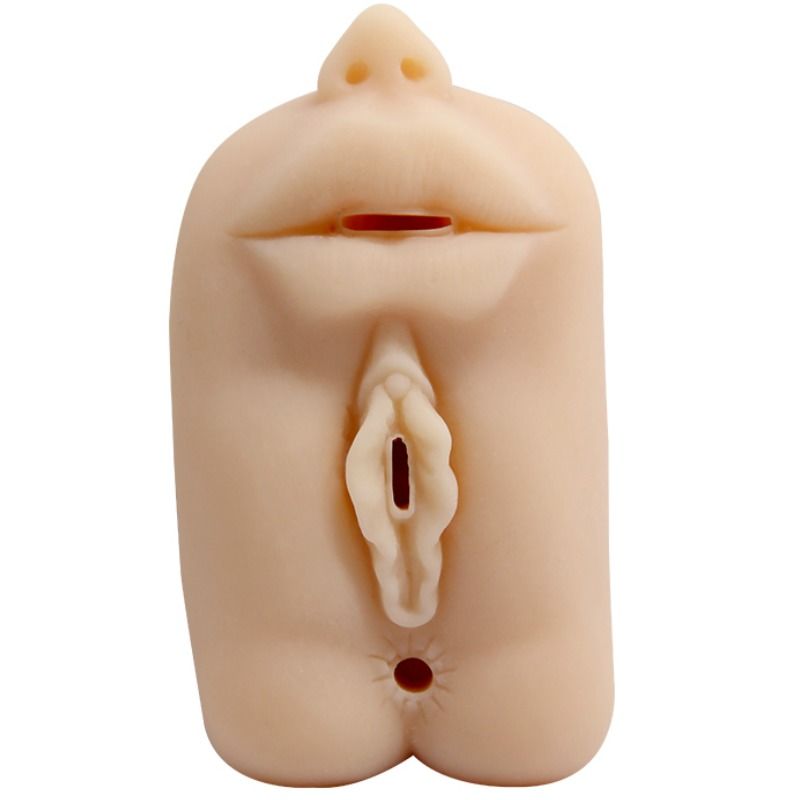 Masturbator 3 in 1, vagin, fund si gura