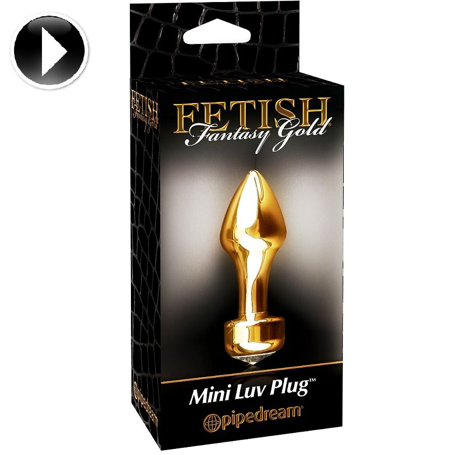 Mini plug Fetish Fantasy Gold