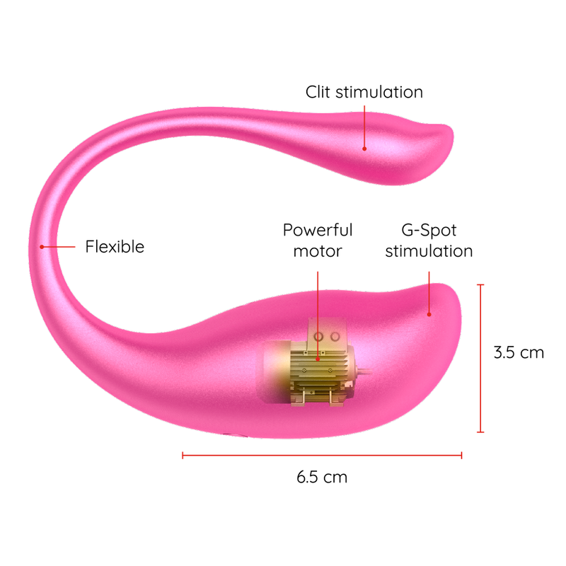 Ou Vibrator roz Oninder - aplicatie gratuita