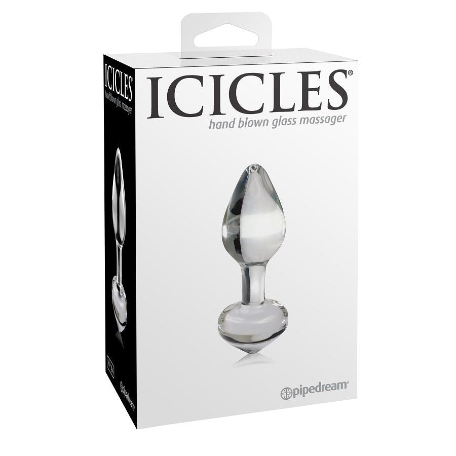 Plug anal din sticla
