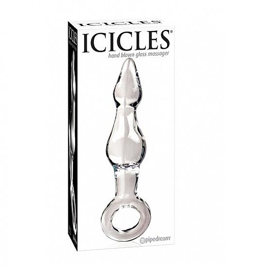 Plug anal din sticla Icicles 13