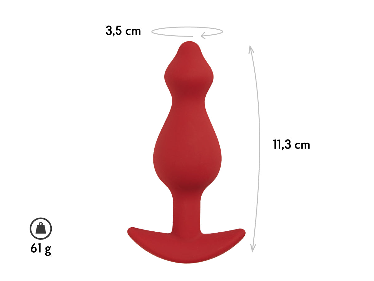 Plug anal Libra burgundy M