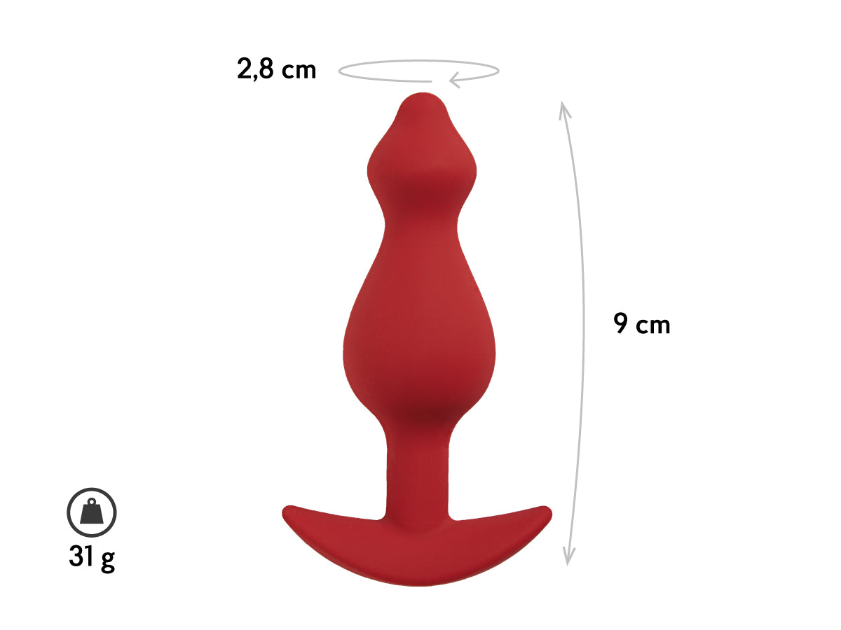 Plug anal Libra burgundy S