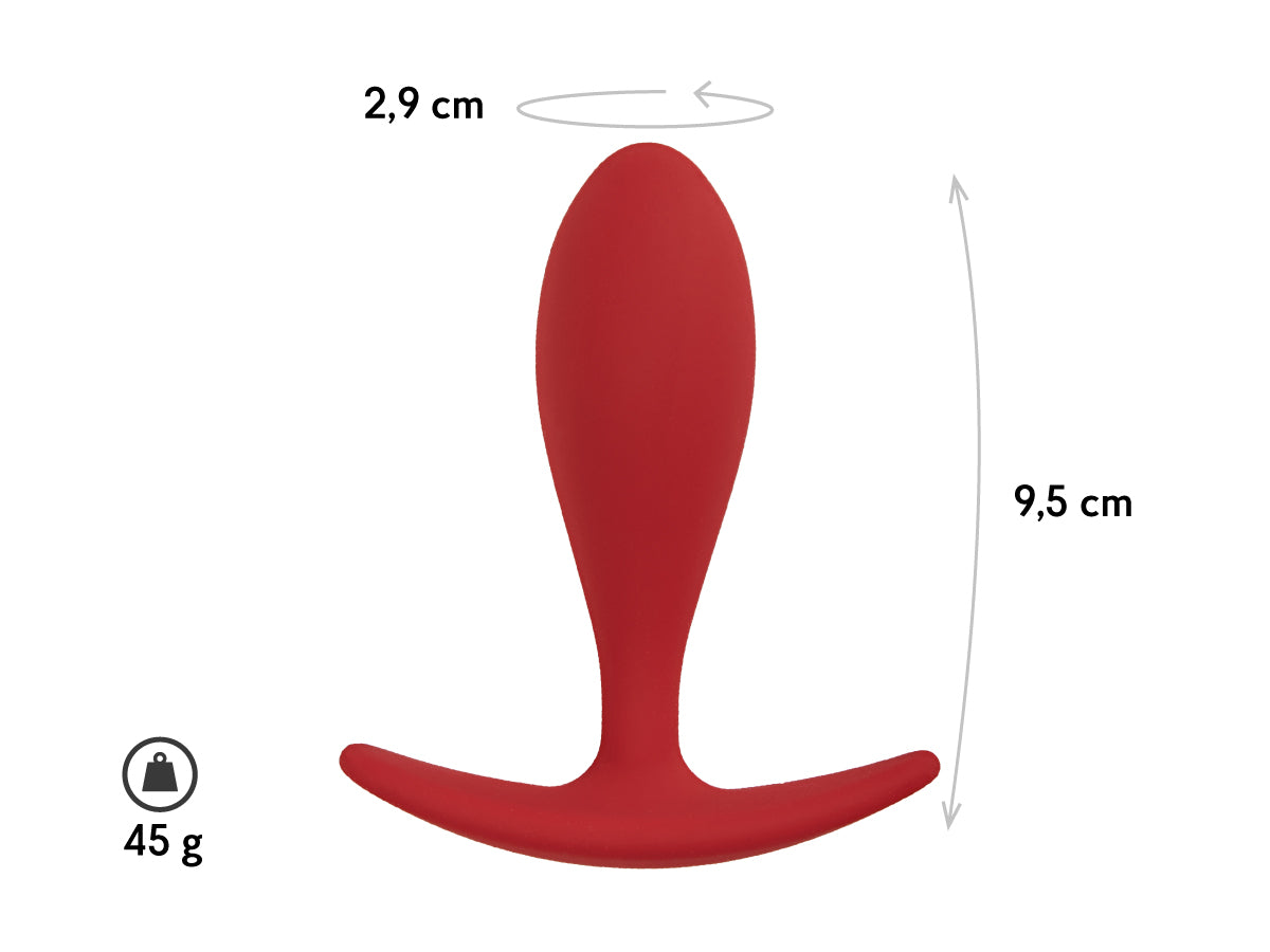 Plug anal Lito burgundy L