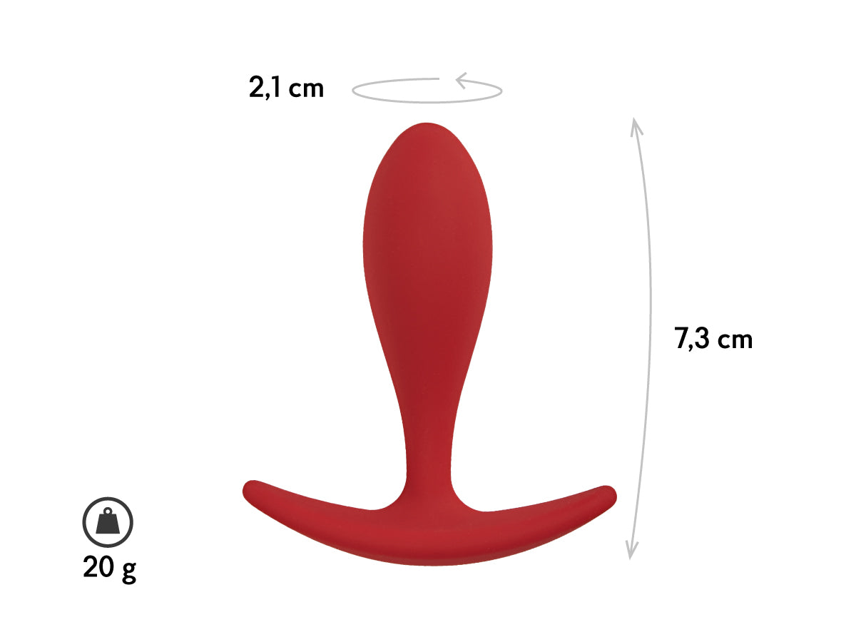 Plug anal Lito burgundy S