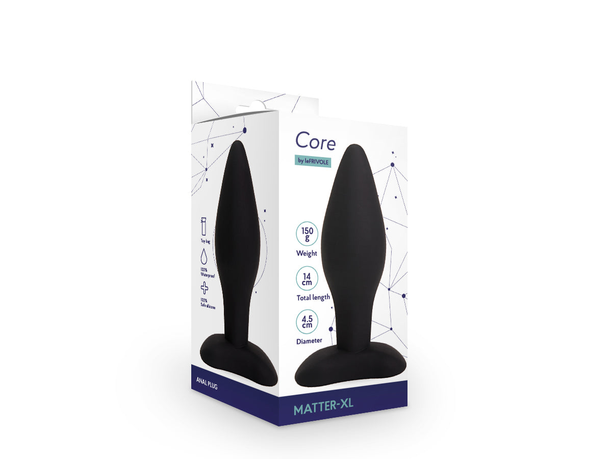 Plug anal Matter negru