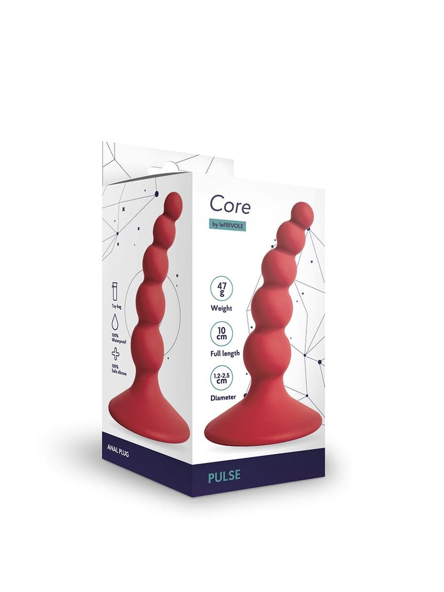 Plug anal rosu Pulse S