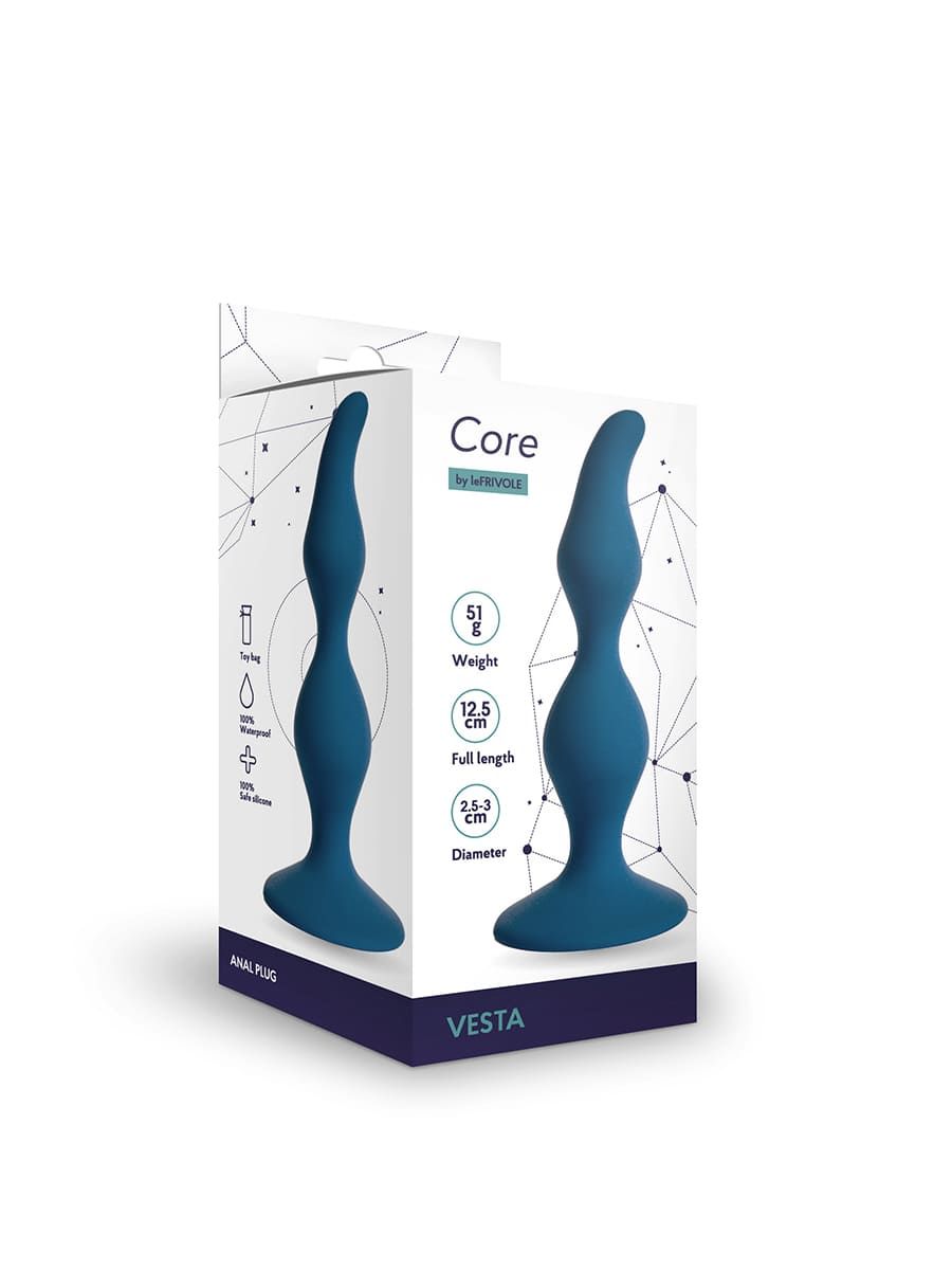 Plug anal Vesta albastru S