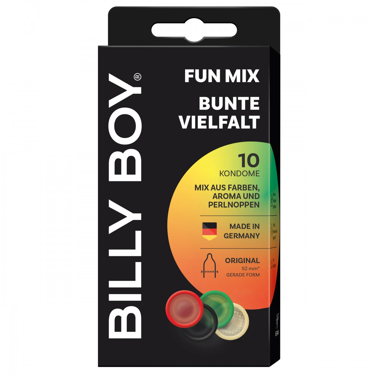 Prezervative Billy Boy Fun Mix 10 buc