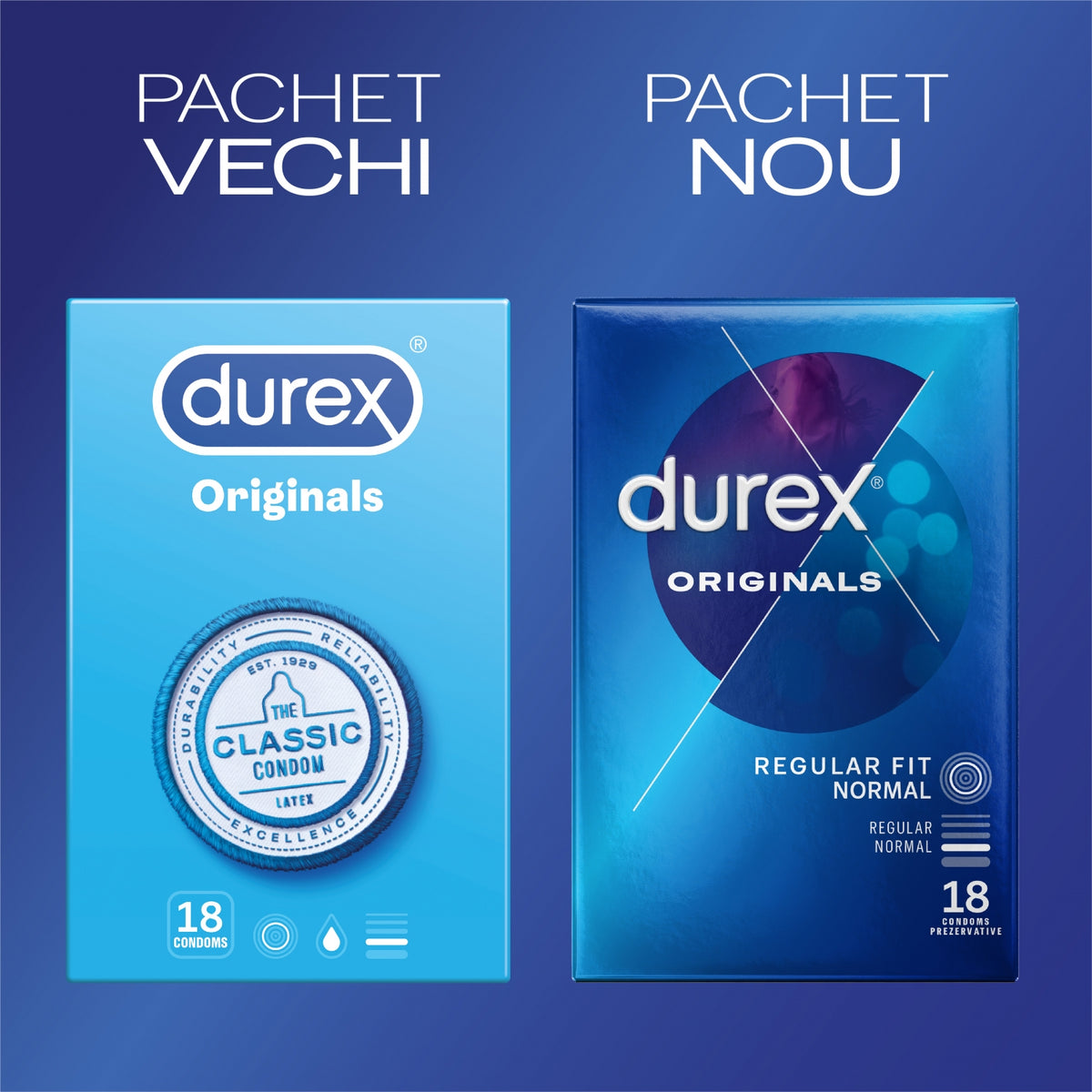 Prezervative Durex Clasic 18 bucati