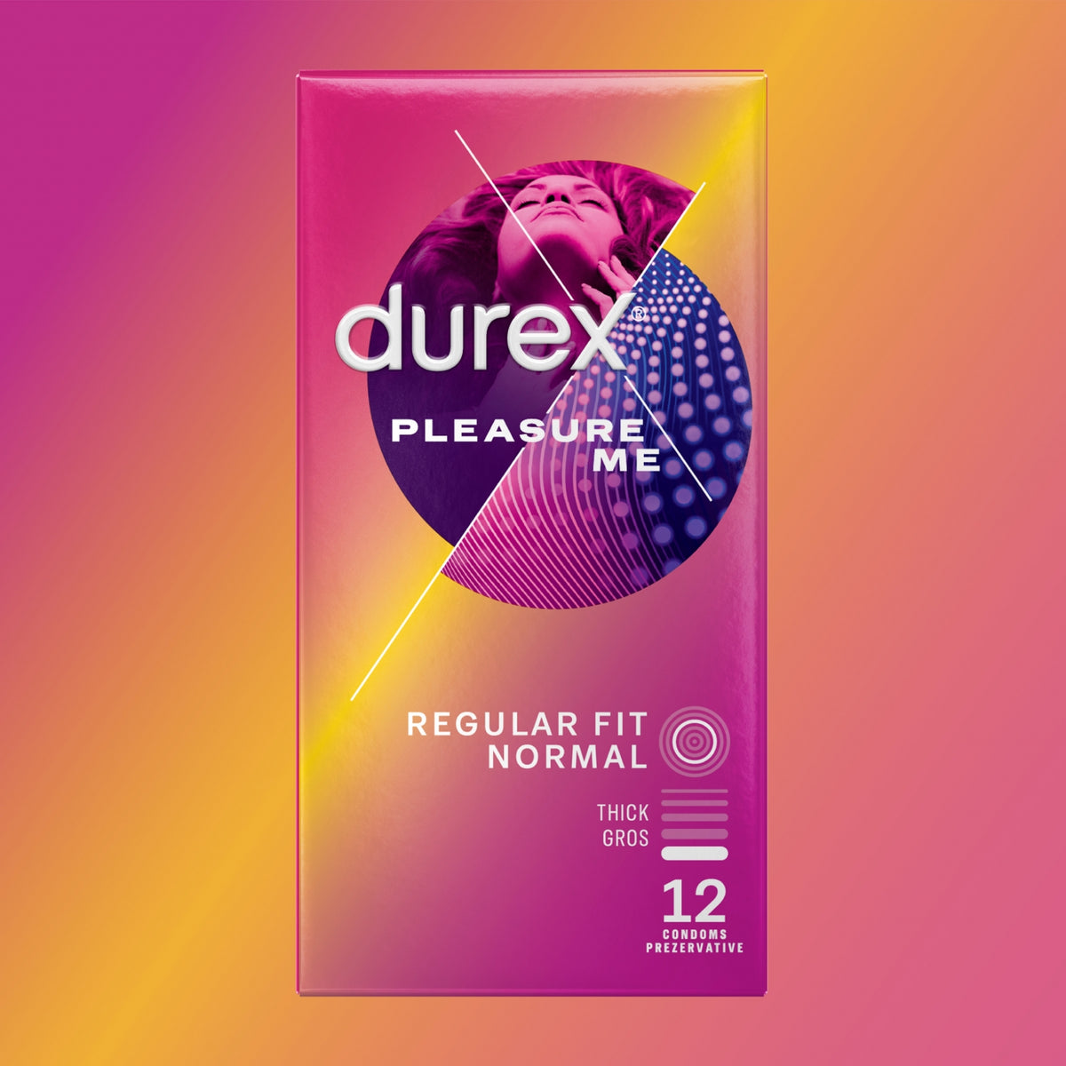 Prezervative Durex Emoji Pleasure Me 12 buc