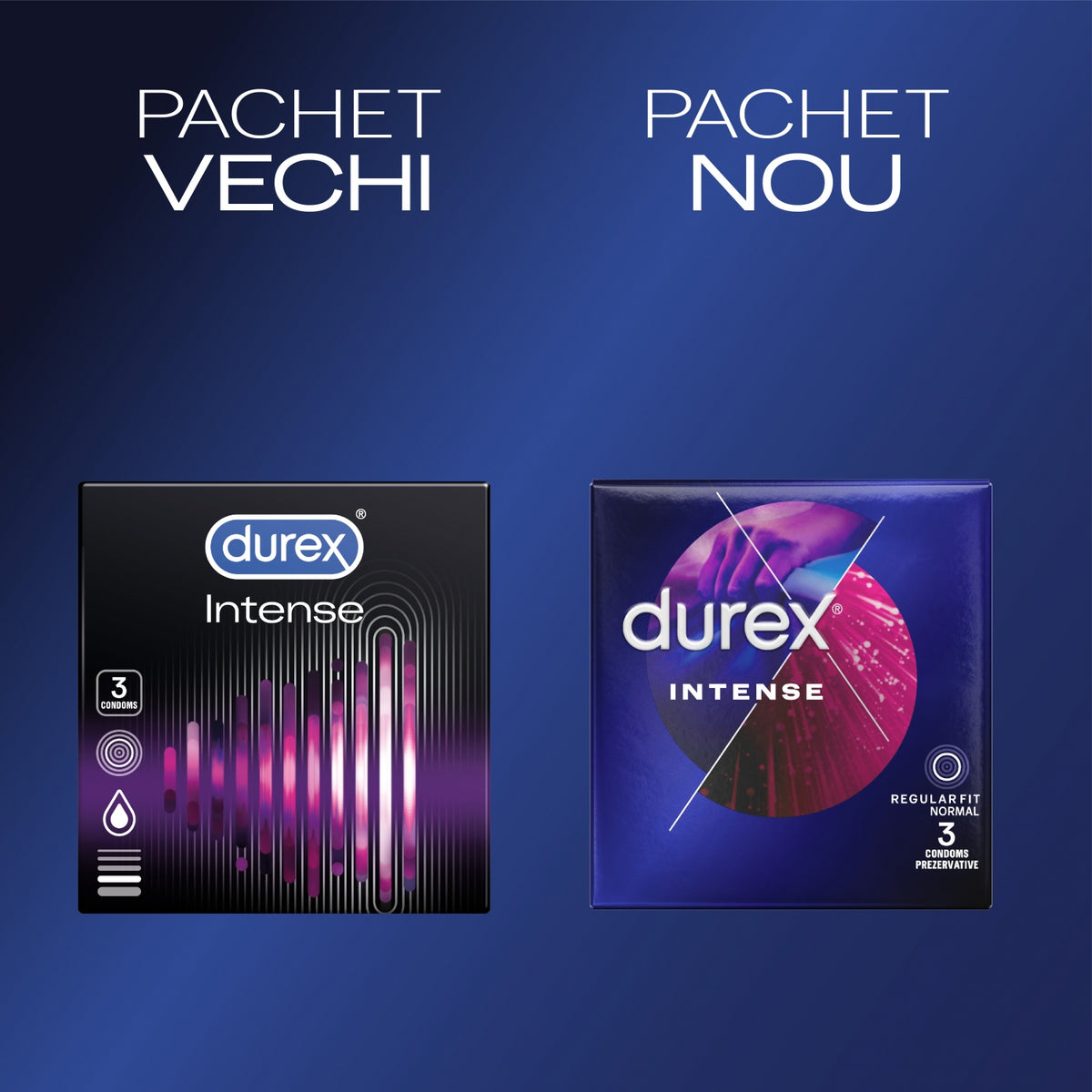 Prezervative Durex Intense Orgasmic, 3 bucati