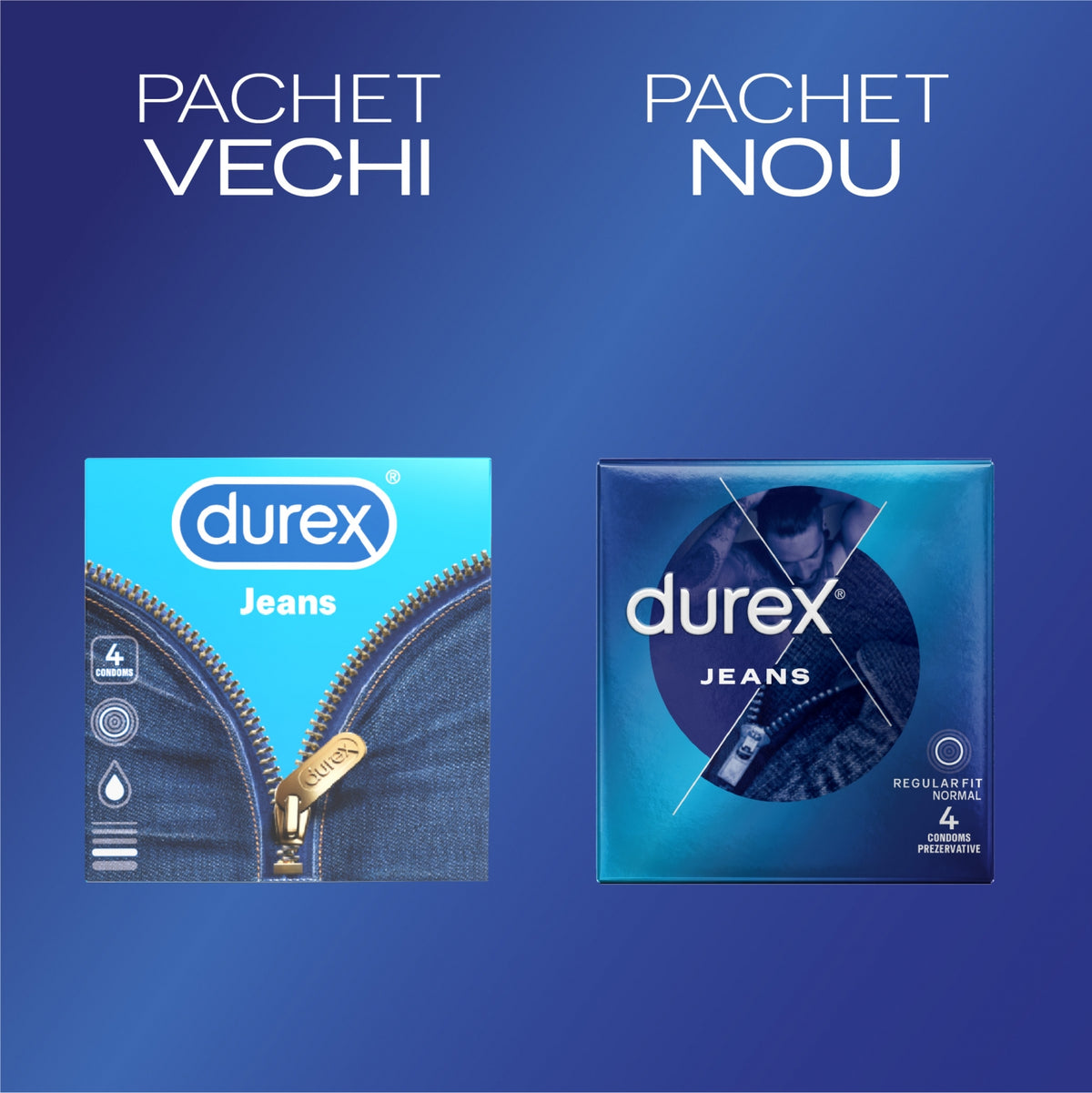 Prezervative Durex Jeans 4 buc