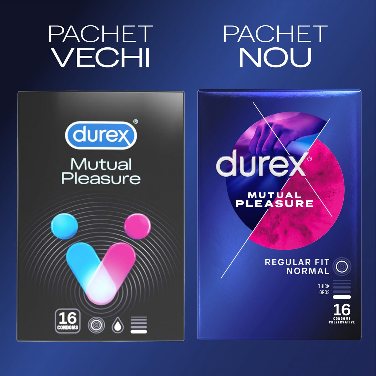 Prezervative Durex Mutual Pleasure 16 bucati