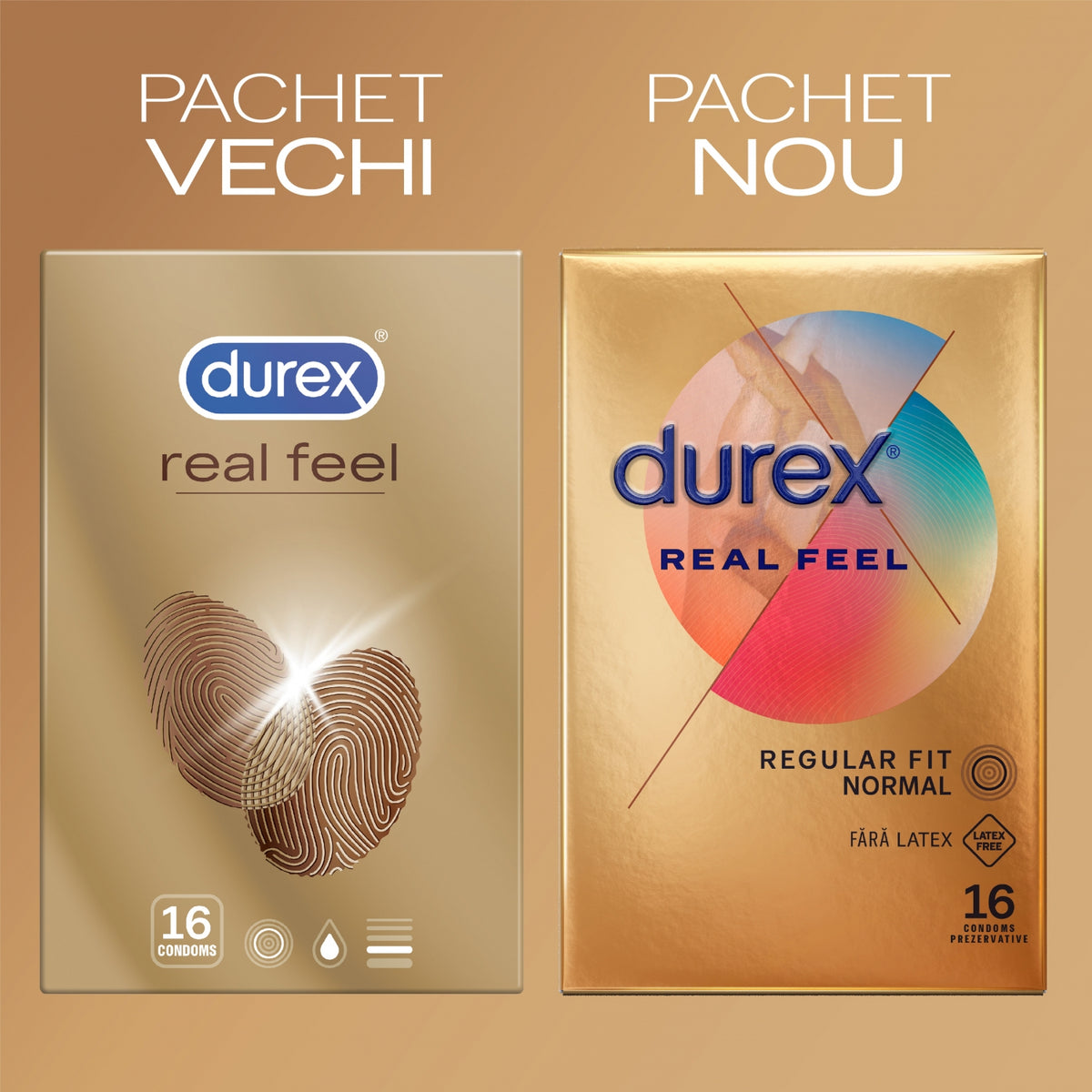 Prezervative Durex Real Feel 16 buc
