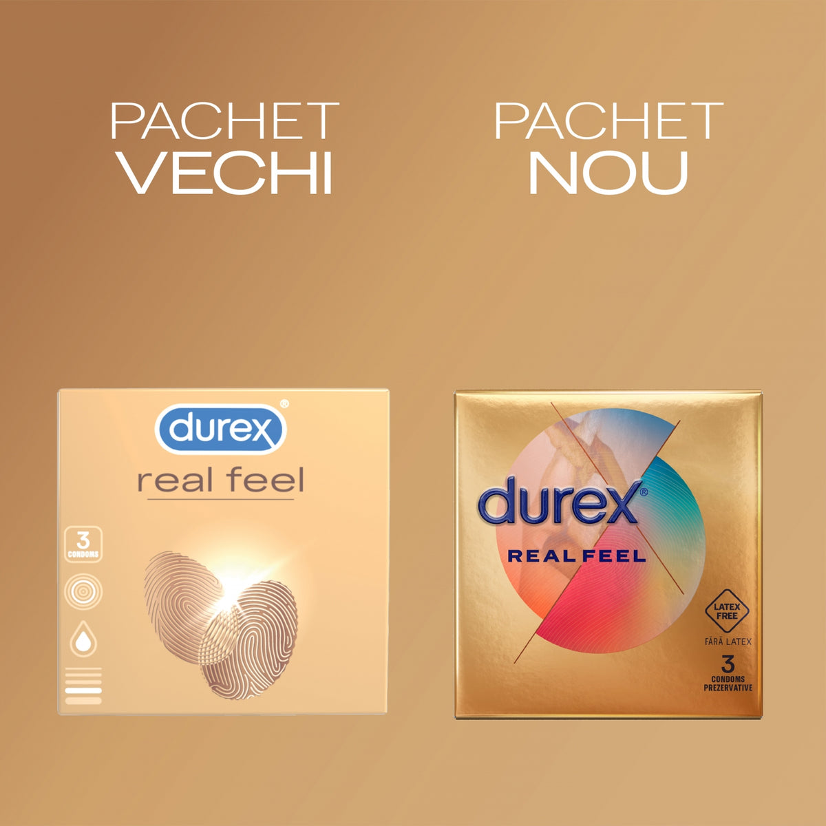 Prezervative Durex Real Feel 3 buc