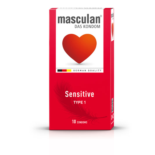 Prezervative Masculan Sensitive, 10 bucati