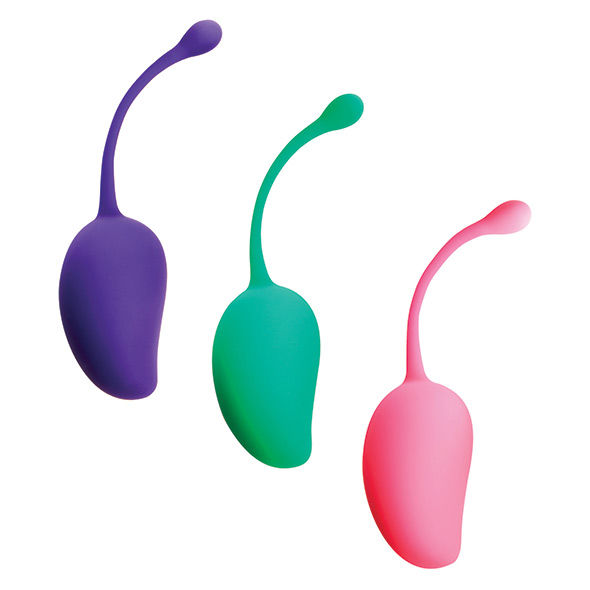 Set 3 bile kegel cu greutati diferite